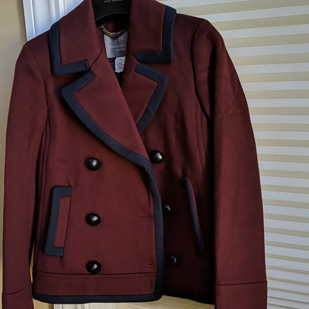 JCrew peacoat
